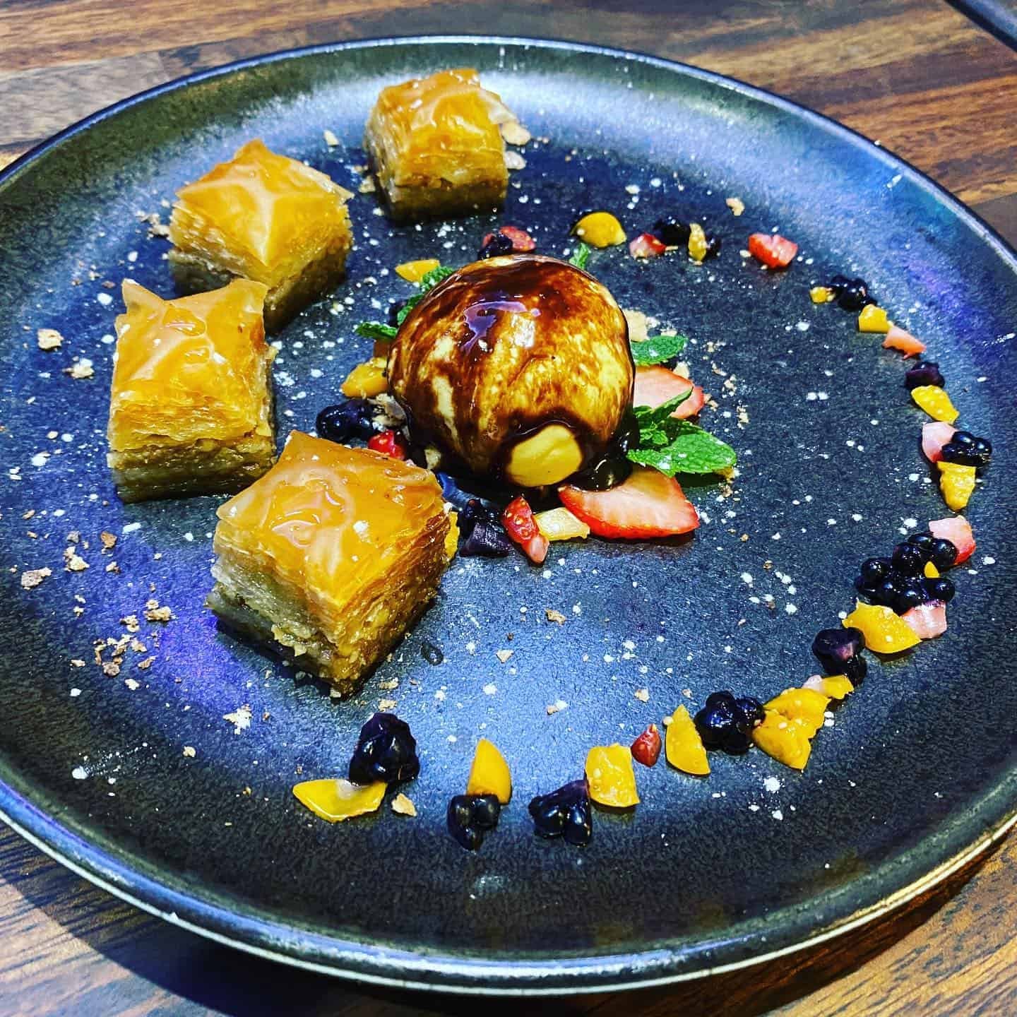 Baklava dessert - Nosta restaurant Cork