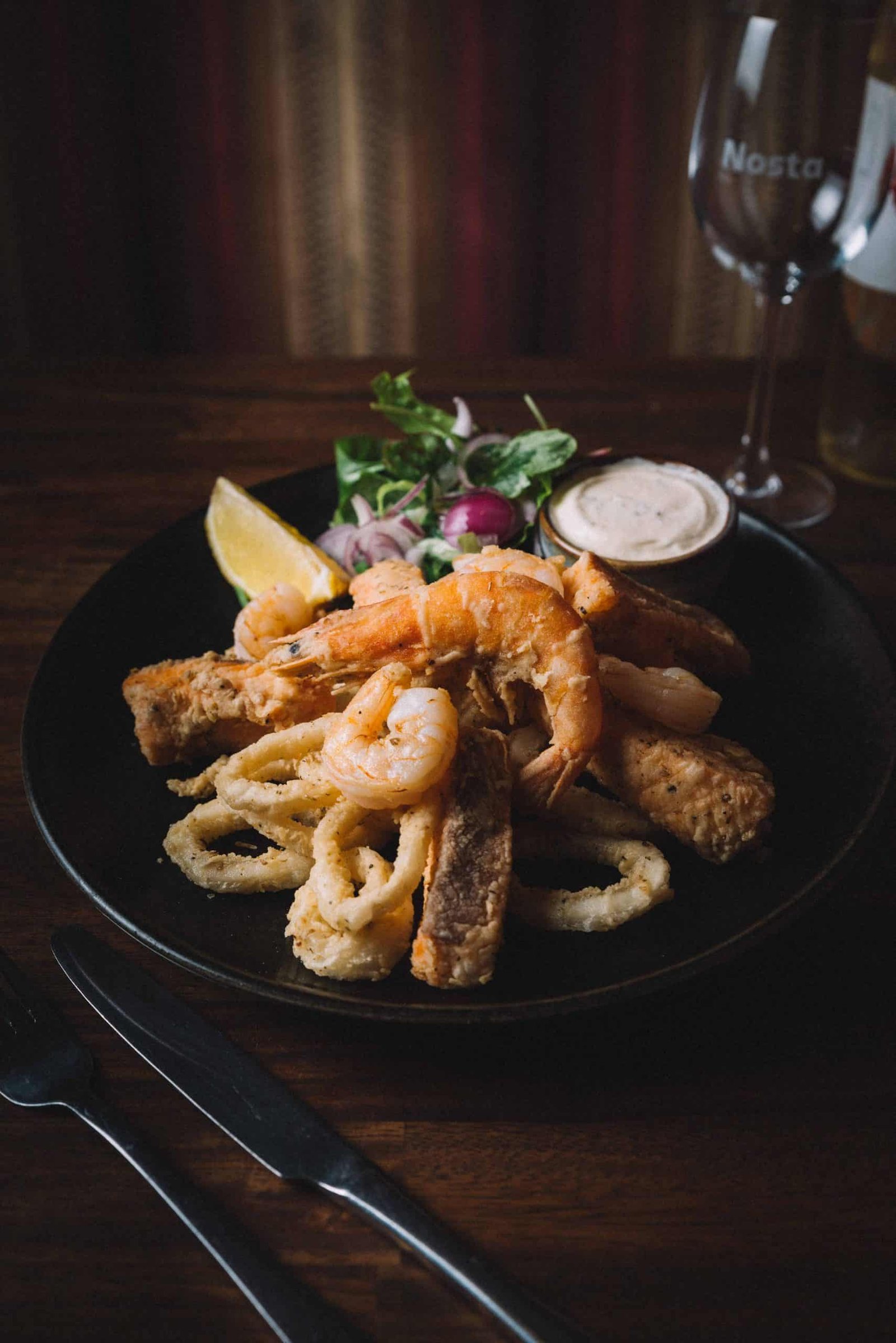 Squid - Nosta restaurant Cork