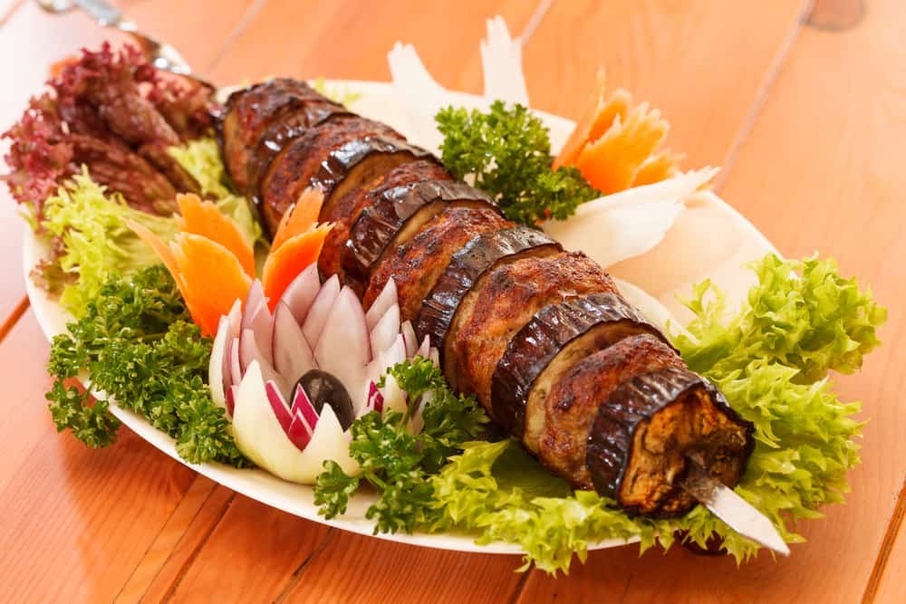 Eggplant kebab