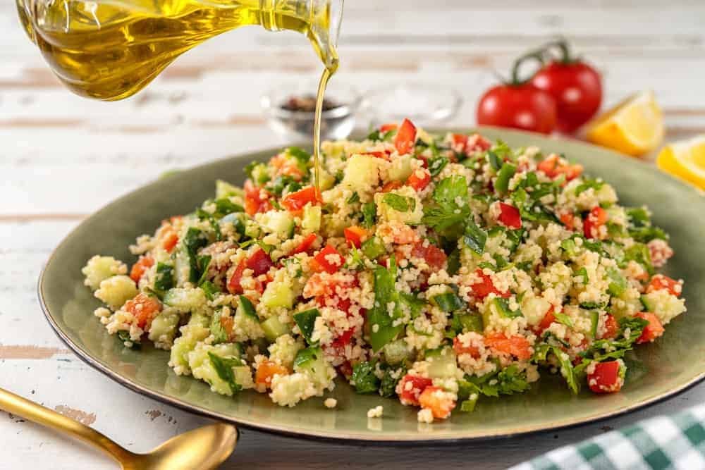 Couscous salad with vegetables - Nosta restaurant Cork