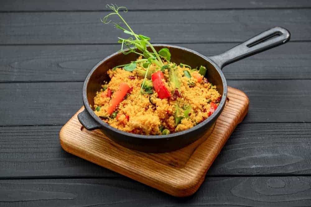 Delicious homemade vegetarian couscous - Nosta restaurant Cork