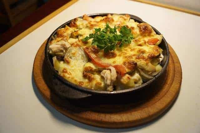 Moussaka on the table - Nosta restaurant Cork