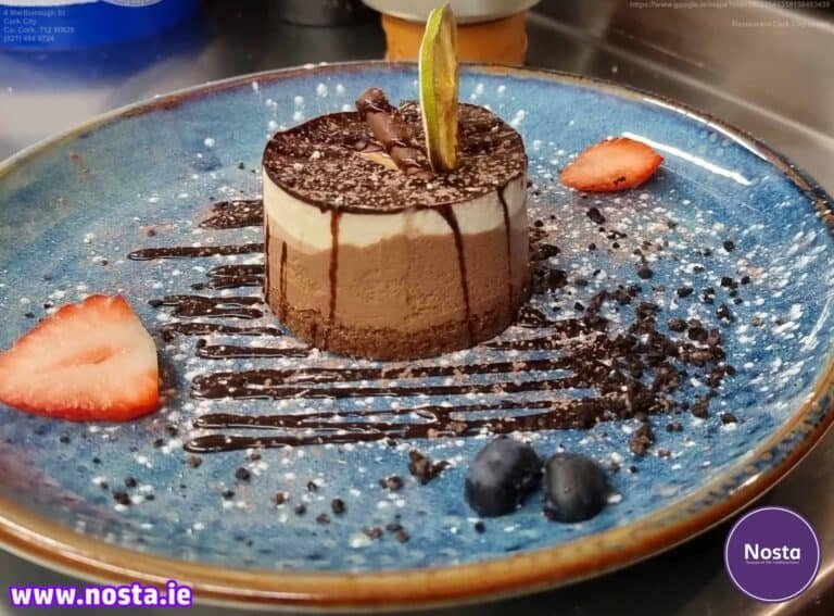 Chocolate muosse - Nosta restaurant Cork City centre