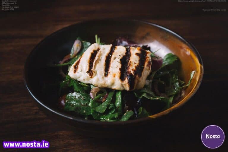 Halloumi cheese salad - Nosta restaurant Cork City