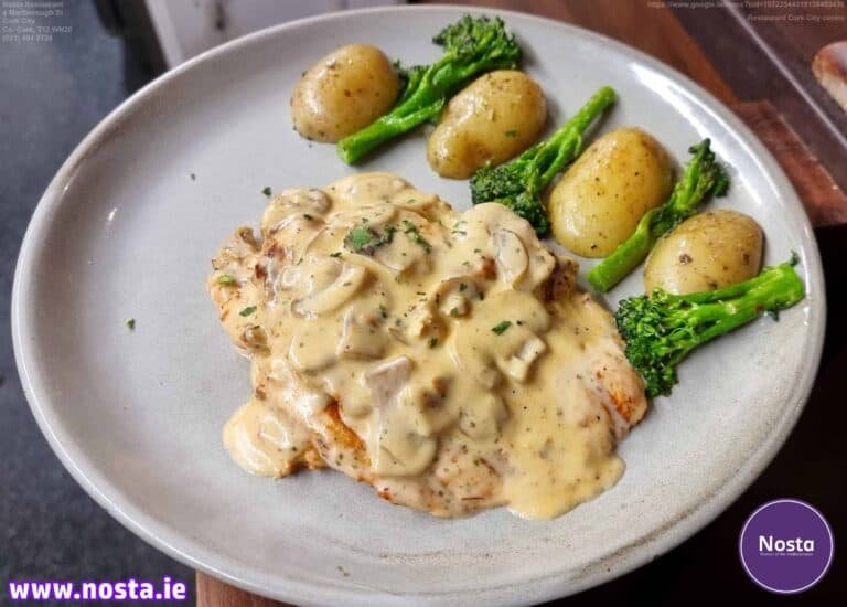Kremali tavuk - Nosta restaurant Cork City centre