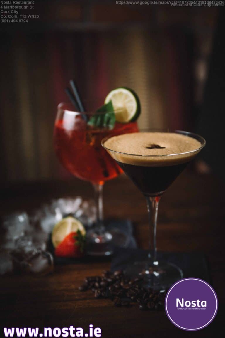 Martini espresso - Nosta restaurant Cork