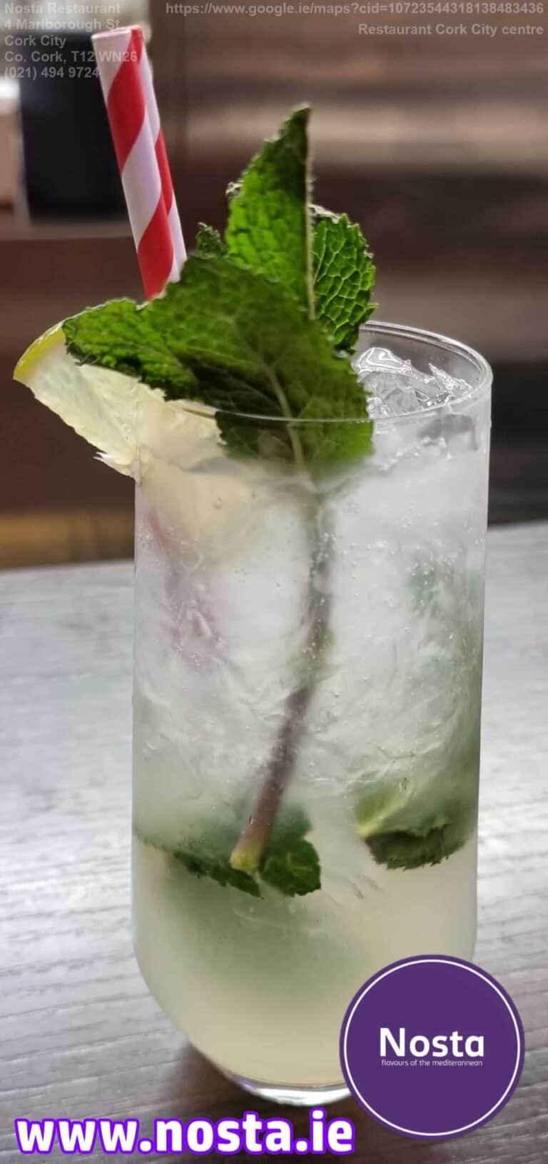 Mojito - Nosta restaurant Cork City centre