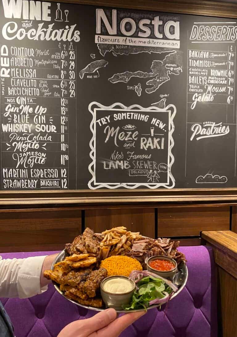 Niko's Platter for two - Nosta restaurant Cork City centre