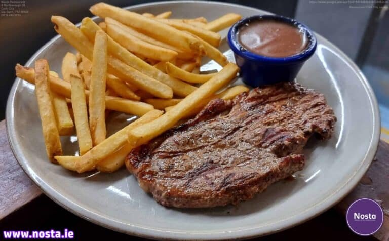 Nosta sirloin steak - Nosta restaurant Cork City centre