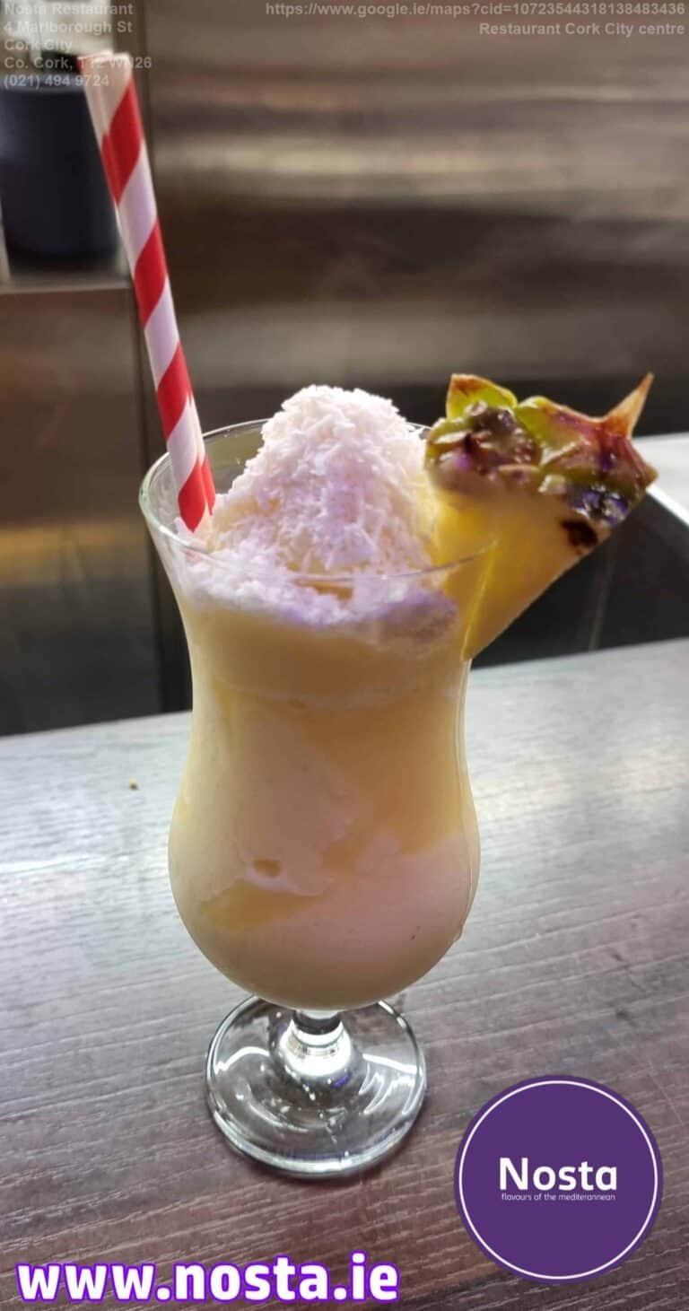 Pinacolada - Nosta restaurant Cork City centre