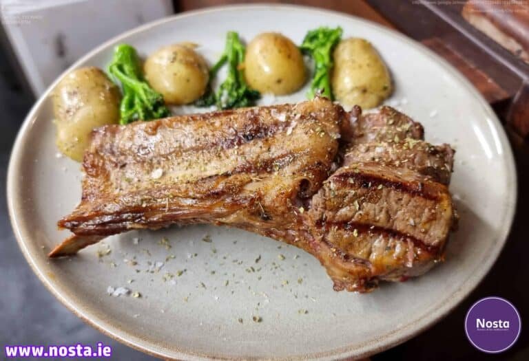 Rack of lamb - Nosta restaurant Cork City centre