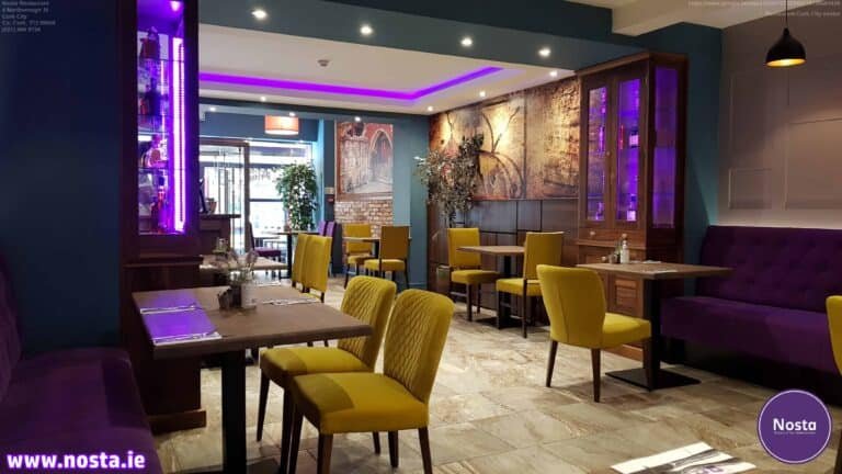 Restaurant indoor - Nosta restaurant Cork City centre (2)