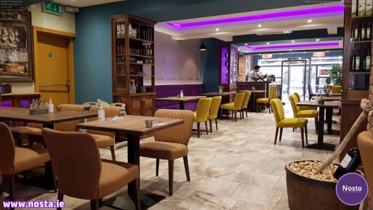 Restaurant indoor - Nosta restaurant Cork City centre